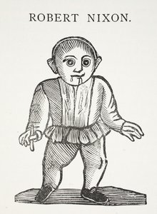 Robert Nixon, illustration de Chap-books du XVIIIe siècle par John Ashton, pub. 1882 - English School