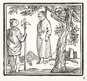 Robert se pend, illustration de Chap-books du XVIIIe siècle par John Ashton, pub. 1882