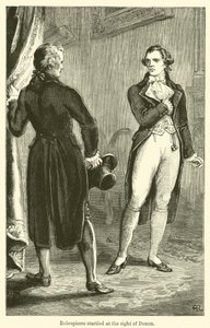 Robespierre effrayé à la vue de Denon - English School