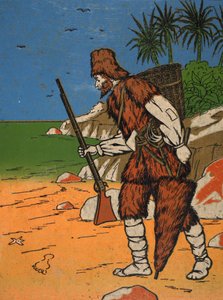 Robinson Crusoé, illustration de L