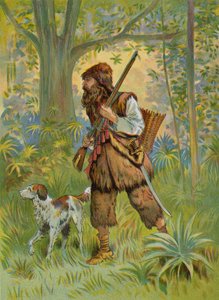 Robinson Crusoé à la chasse - English School