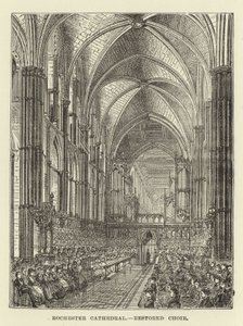 Cathédrale de Rochester, chœur restauré - English School