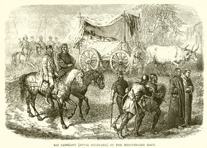Roi Fainéant de la race mérovingienne - English School