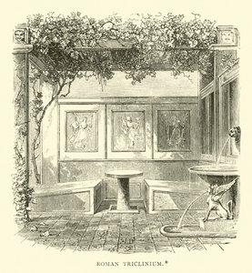 Triclinium romain - English School