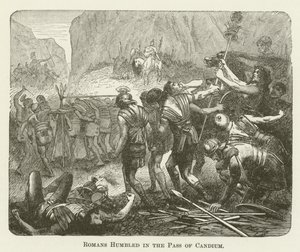 Les Romains humiliés dans le col de Candium - English School
