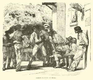 Romains jouant à Mora - English School