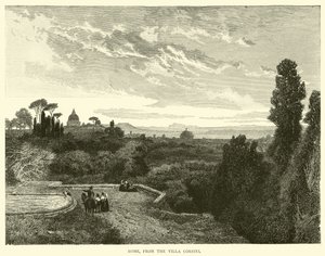 Rome, depuis la Villa Corsini - English School