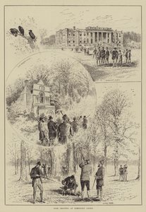 Chasse au Corbeau au Château de Kimbolton - English School