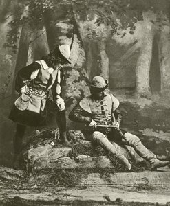 Rosalinde et Orlando (gravure) - English School