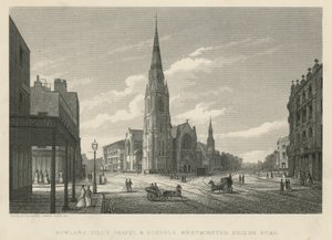 Chapelle et écoles de Rowland Hill, Westminster Bridge Road, Lambeth - English School