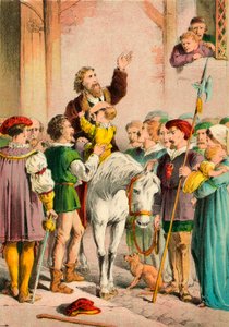 Rowland Taylor priant pour son fils - English School