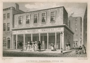 Théâtre Royal Olympic, Wych Street, Londres - English School