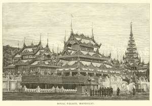 Palais royal, Mandalay