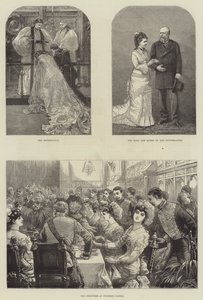 Mariage royal du prince Léopold et de la princesse Hélène (gravure) - English School