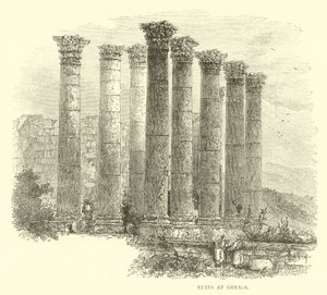 Ruines à Gerasa - English School