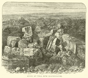 Ruines à Tell Hum, Capharnaüm - English School