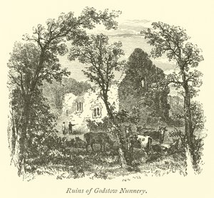 Ruines du couvent de Godstow - English School
