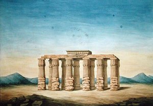 Ruines du temple d