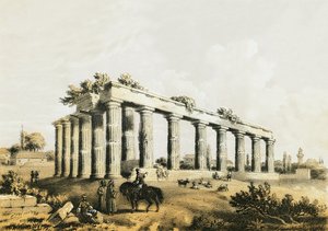 Ruines du temple de Corinthe - English School