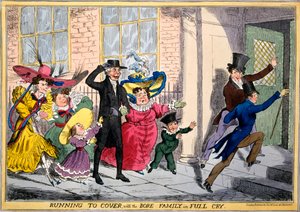 Courir à couvert avec la famille Bore en pleine course, c.1830