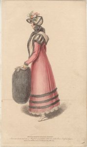 Manteau russe, pelisse et bonnet - English School