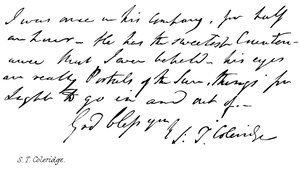 S. T. Coleridge - English School
