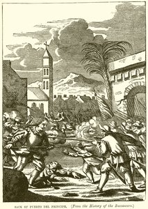 Saccage de Puerto del Principe - English School