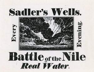 Sadlers Well. Bataille du Nil sur de l