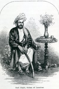 Said Majid, Sultan de Zanzibar - English School