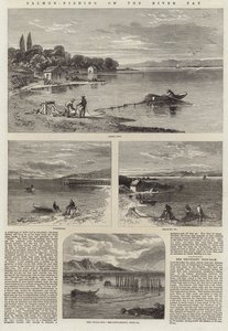 Pêche au saumon sur la rivière Tay - English School