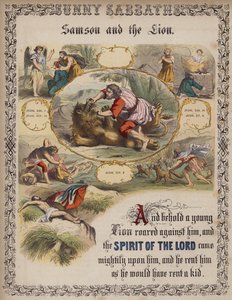 Samson et le lion