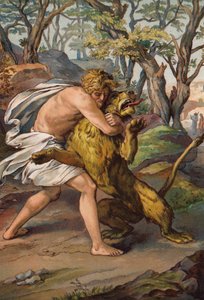 Samson tuant le lion