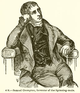 Samuel Crompton, inventeur de la mule-jenny - English School