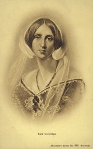 Sara Coleridge (1802-1852), auteur et traductrice anglaise (litho)