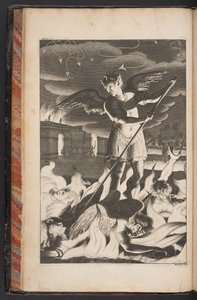Satan de Paradise Lost par John Milton - English School