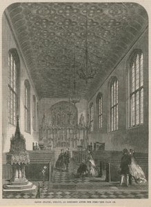Chapelle du Savoy, Strand, restaurée après l