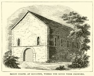 Chapelle saxonne à Kingston, où les rois étaient couronnés