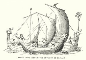 Navires saxons utilisés lors de l