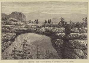 Suisse saxonne, Le Prebischthor, Une Arche Naturelle Colossale - English School