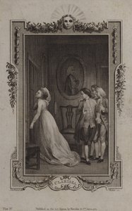 Scène de Clarissa, par Samuel Richardson
