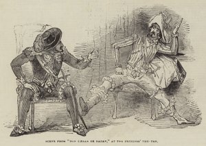 Scène de "Don Caesar de Bazan," au Princess
