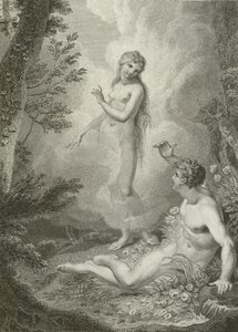 Scène de Paradis perdu, de John Milton