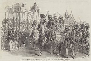 Scène de "Pietro il Grande" à l