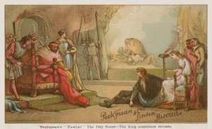 Scène de Hamlet de Shakespeare - English School