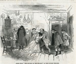 Scène de Le Grillon du Foyer au Théâtre Lyceum - English School