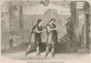 Scène de la pièce de Westminster - English School