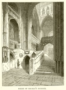 Scène du Meurtre de Becket - English School