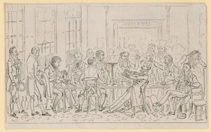 Scène de la vie londonienne - English School