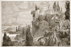 Paysage au Cap Misène, près de Baïes - English School