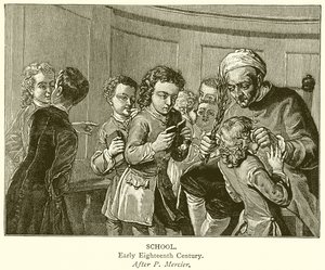 École. Début du XVIIIe siècle - English School